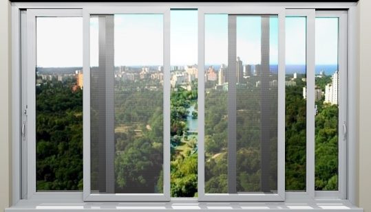 Москитные сетки на раздвижные окна Москитные сетки на окна